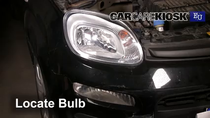 2016 Fiat Panda Pop 1.2L 4 Cyl. Lights Turn Signal - Front (replace bulb)